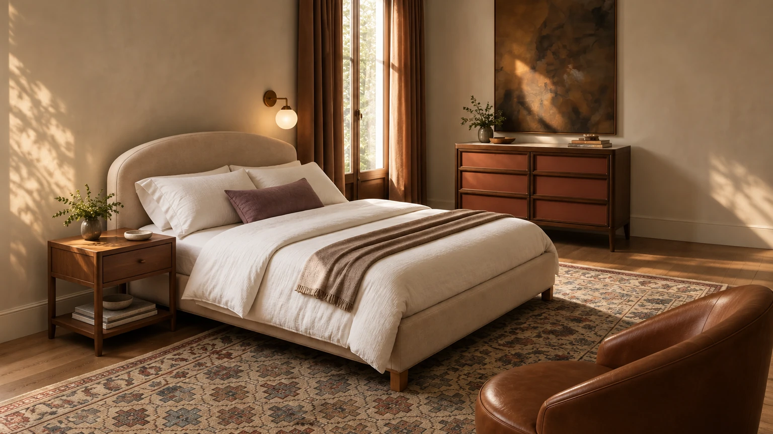 Apricot Dusk interior design concept.
