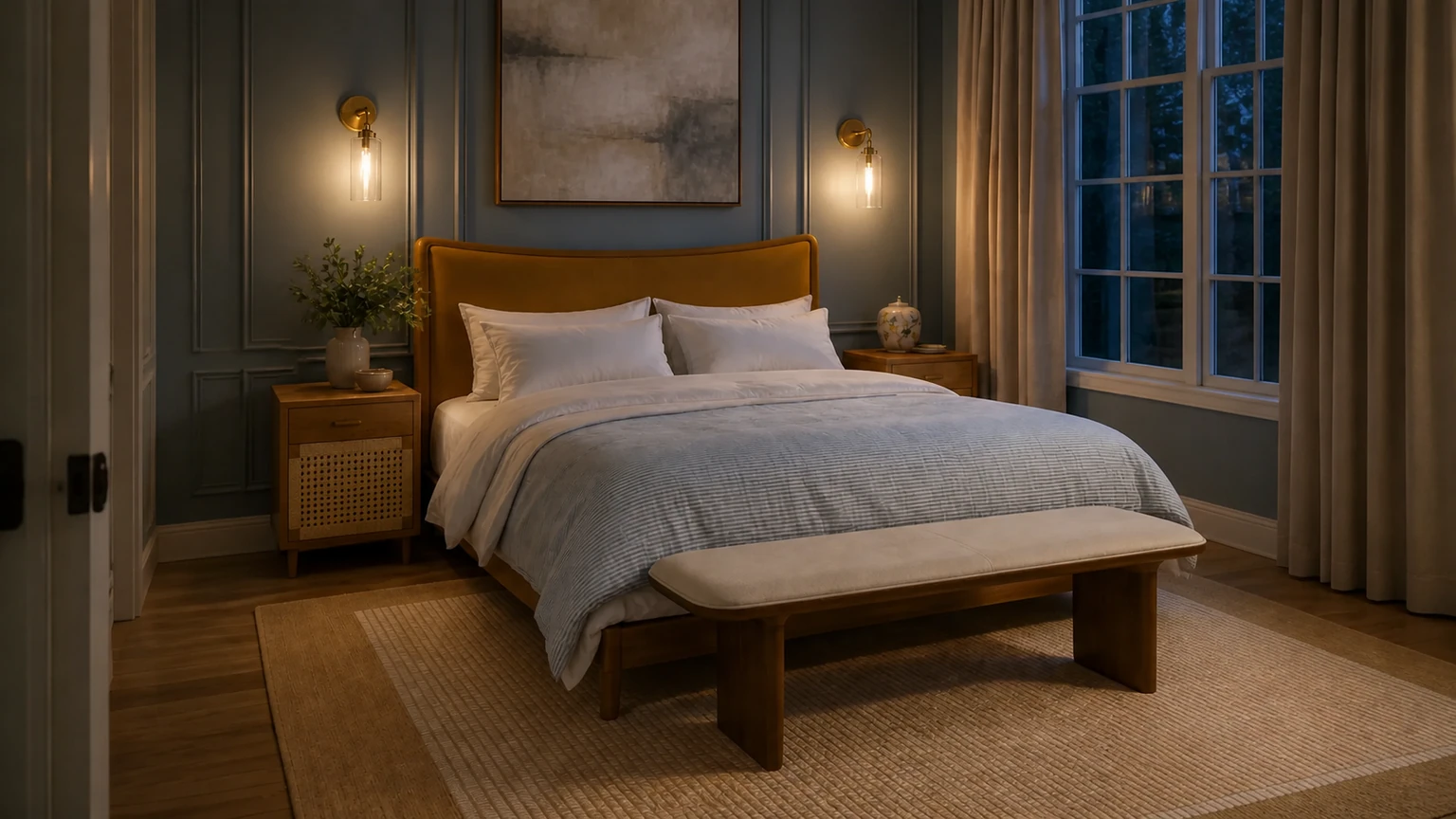 Juniper Dusk interior design concept.