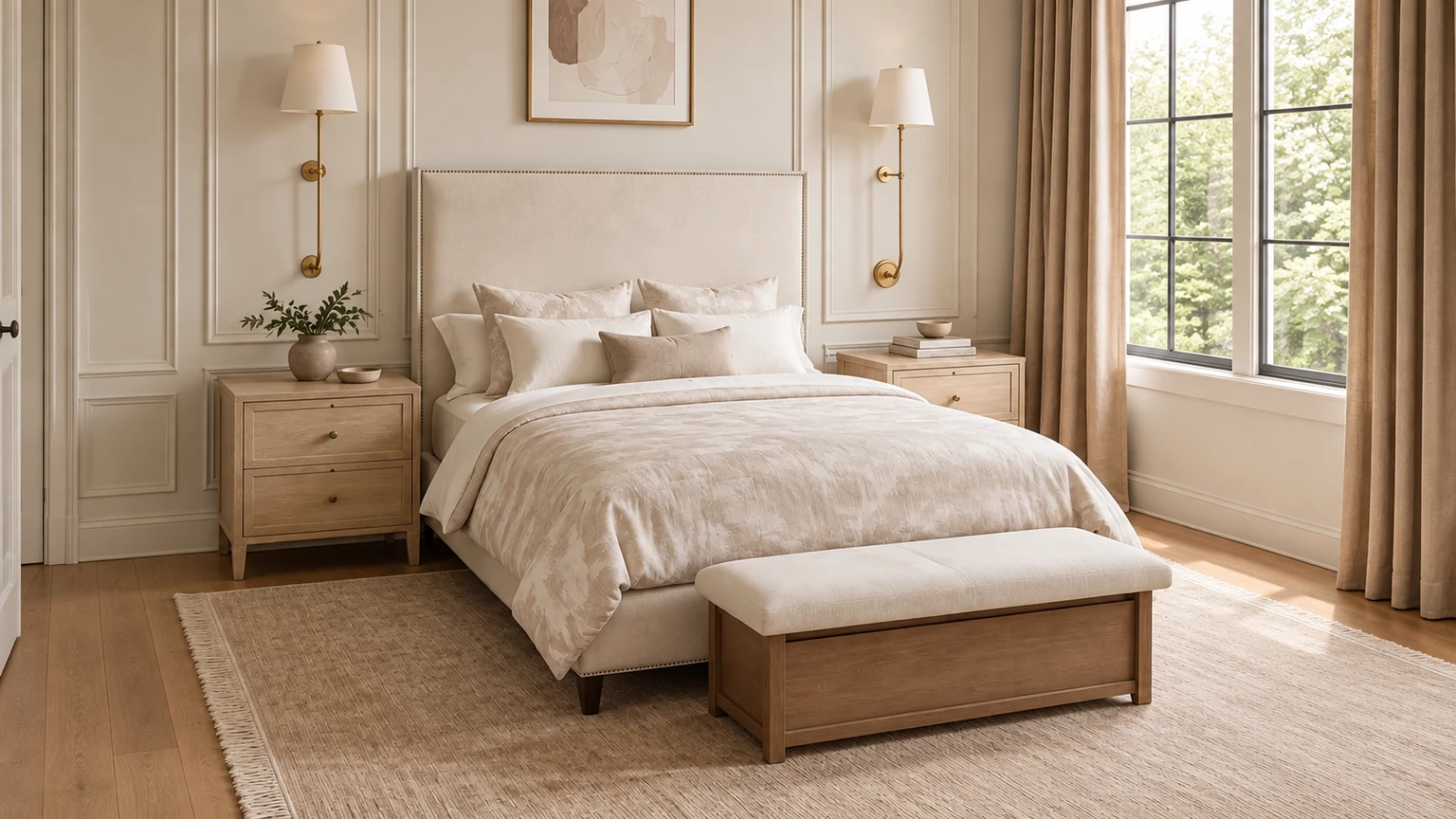 Parchment & Oak interior design concept.