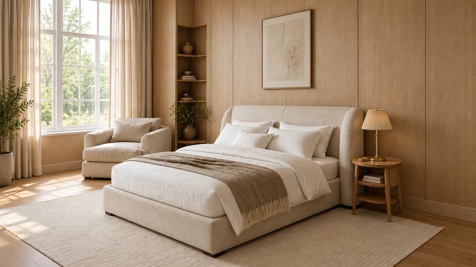 Quiet Grain interior design concept.