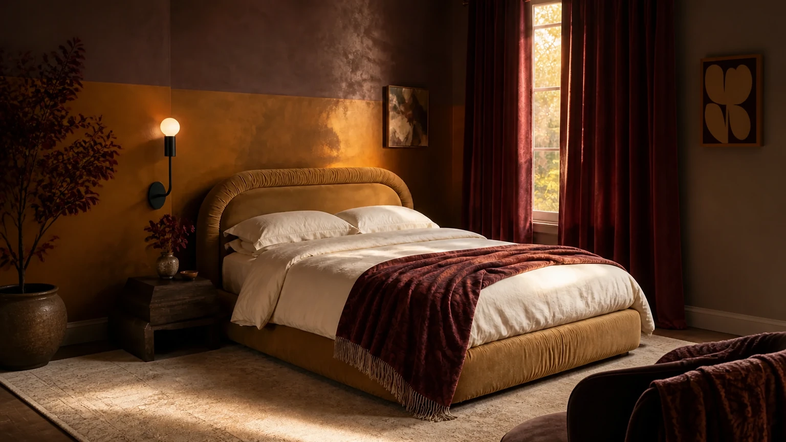 Saffron Eclipse interior design concept.
