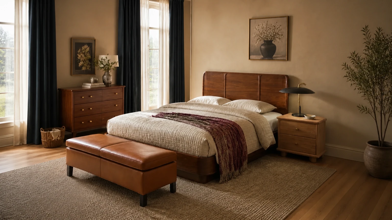 The Amber Hour interior design concept.