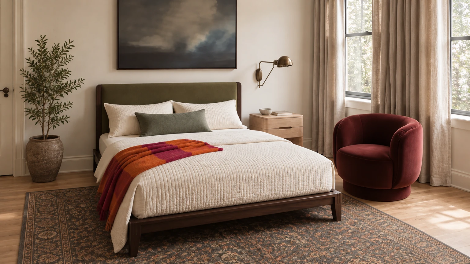 The Quiet Counterweight interior design concept.