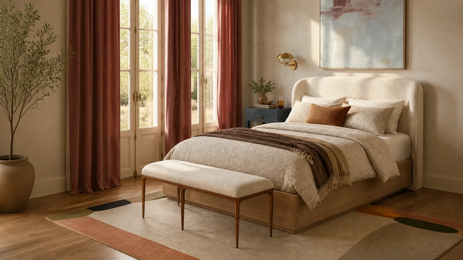 The Tailored Sunset interior design concept.