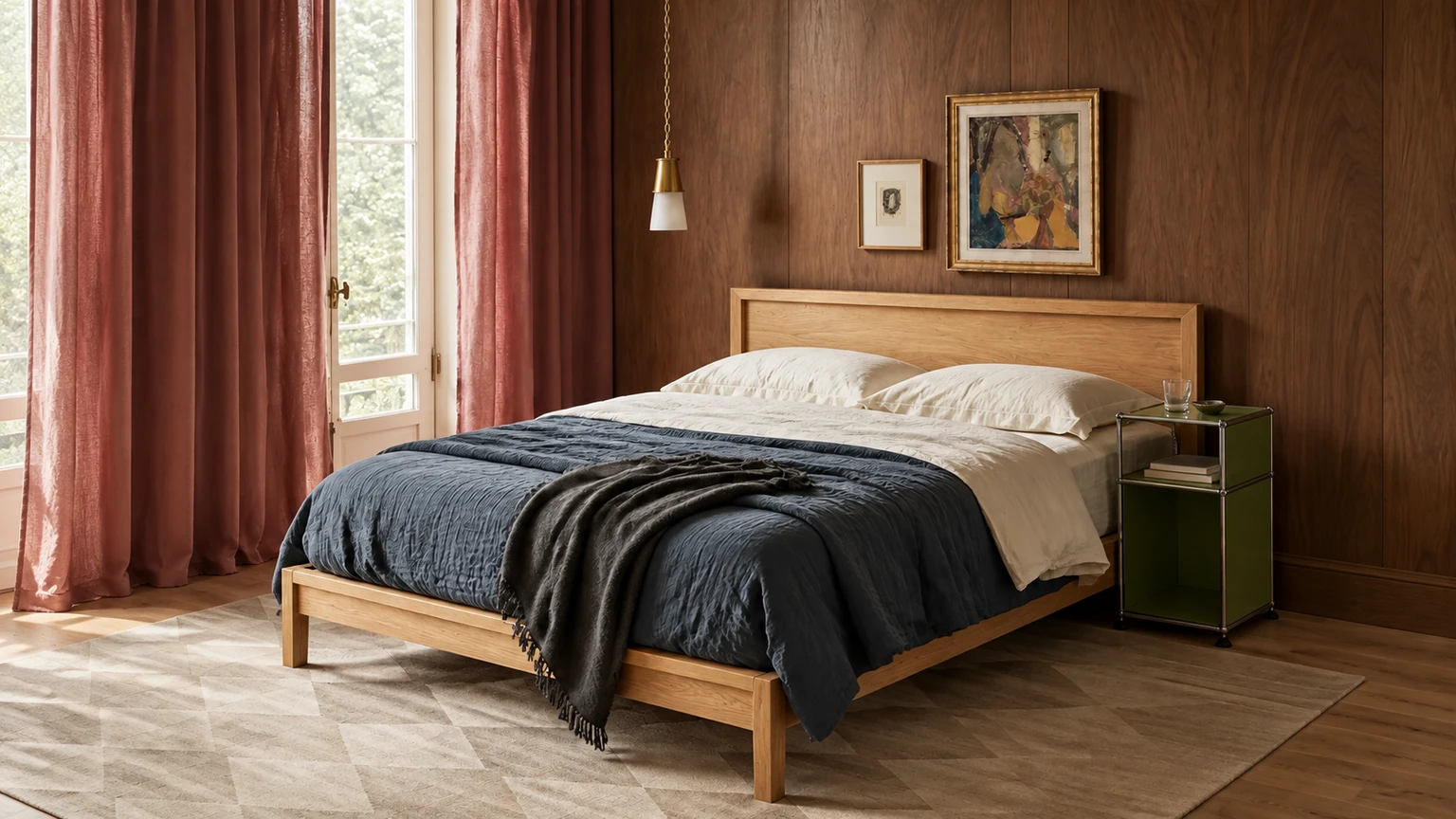 Walnut Afterglow interior design concept.