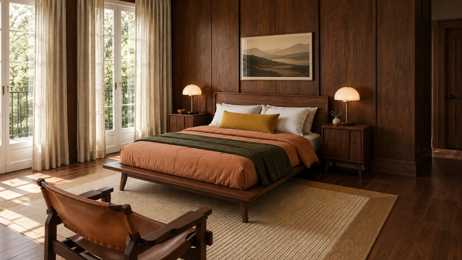 Walnut Sundown interior design concept.