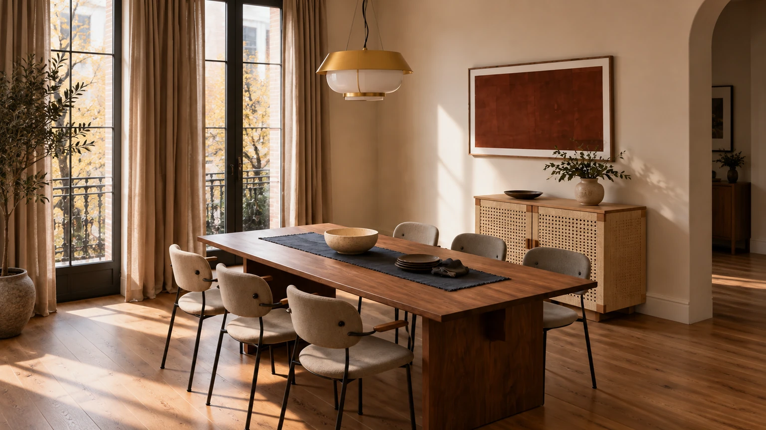 Quiet Counterpoint interior design concept.