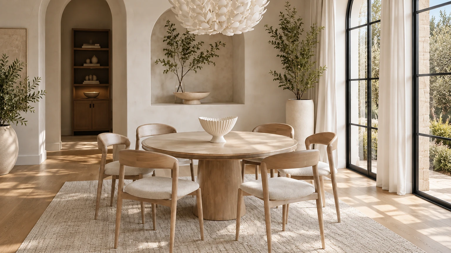 The Plaster Grove interior design concept.