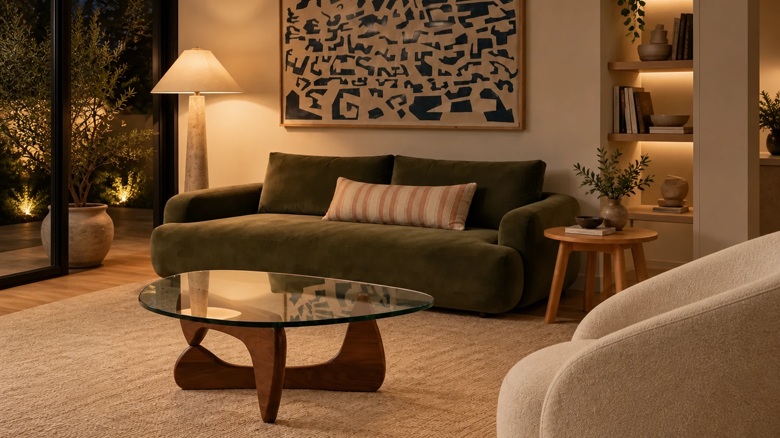 Evening in Balance interior design concept.