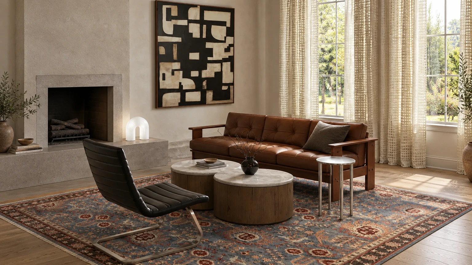 Burnished Quiet interior design concept.