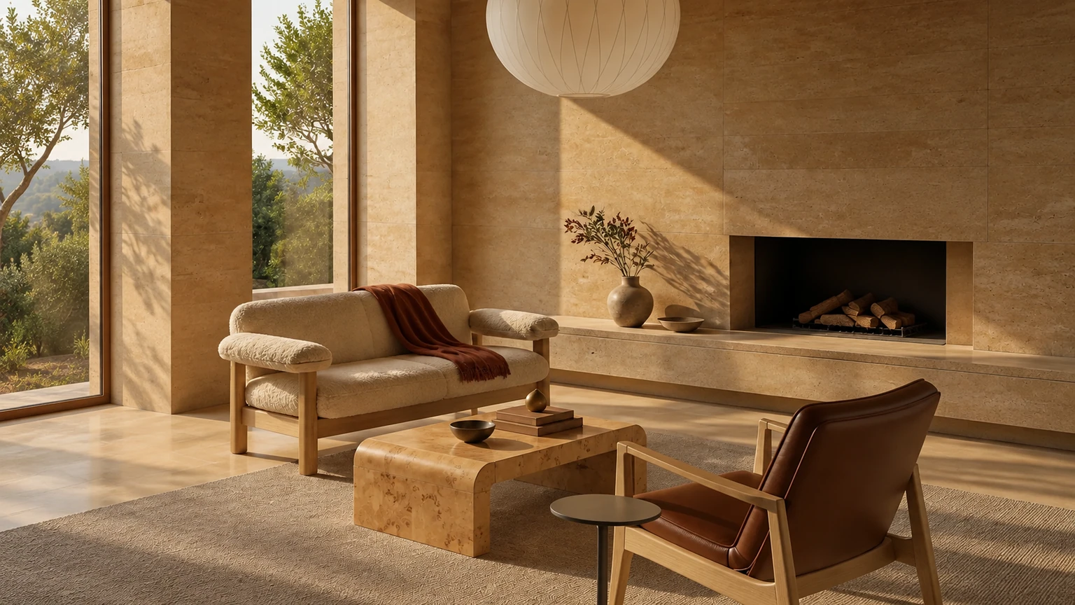 Golden Quarry interior design concept.