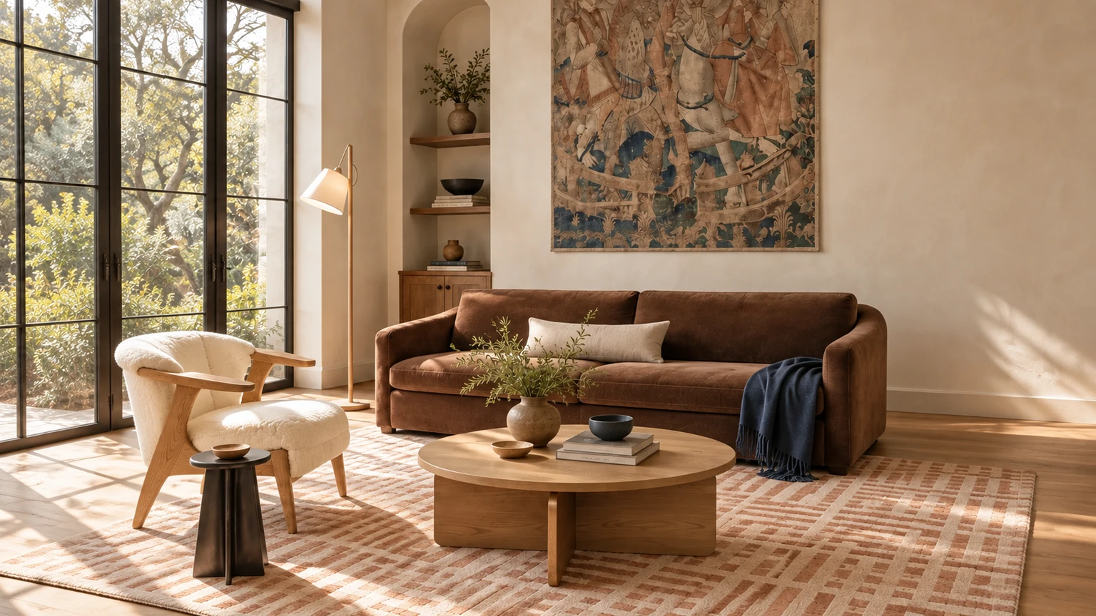 Indigo in the Sun interior design concept.