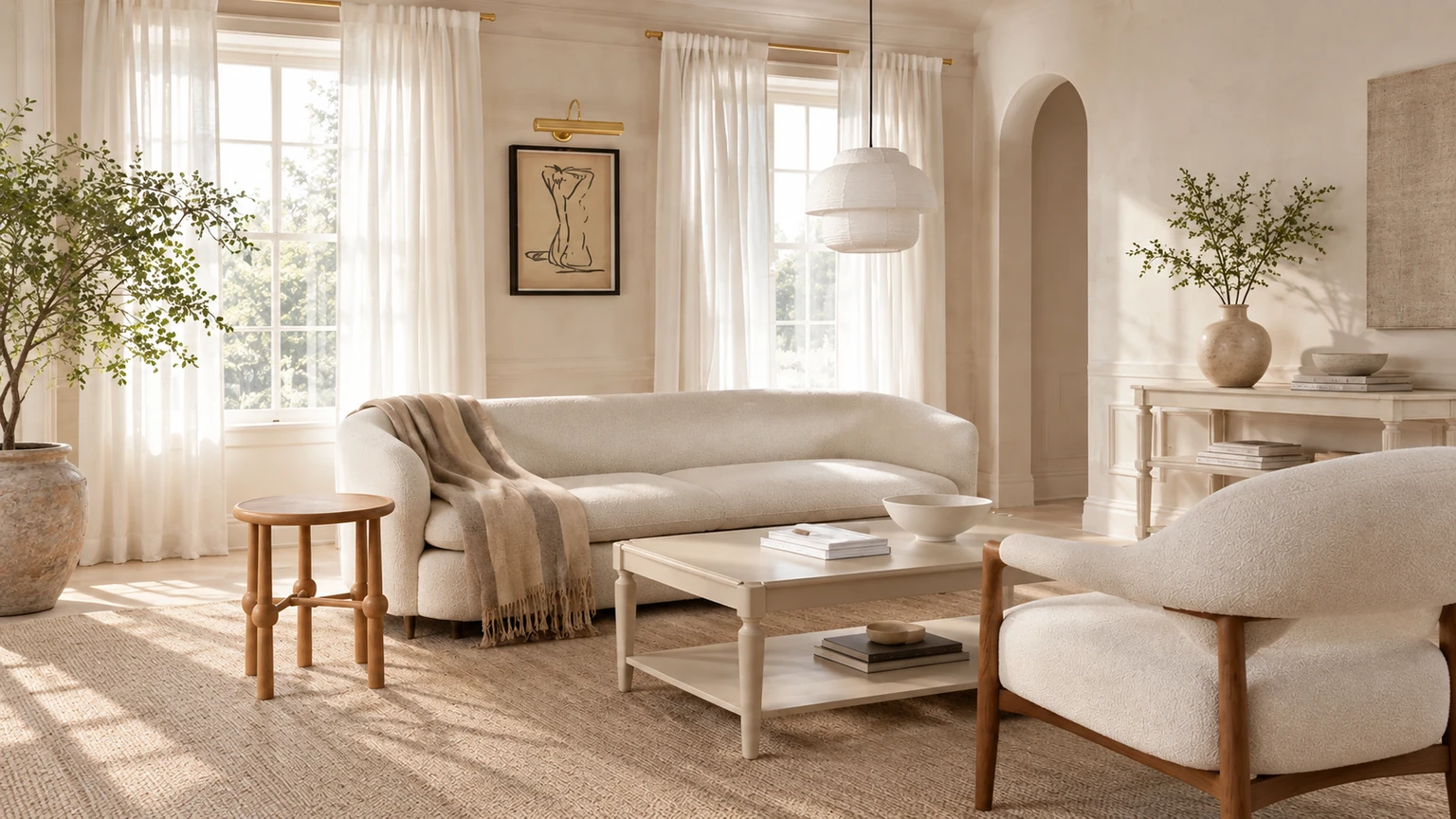The Long Nordic Afternoon interior design concept.