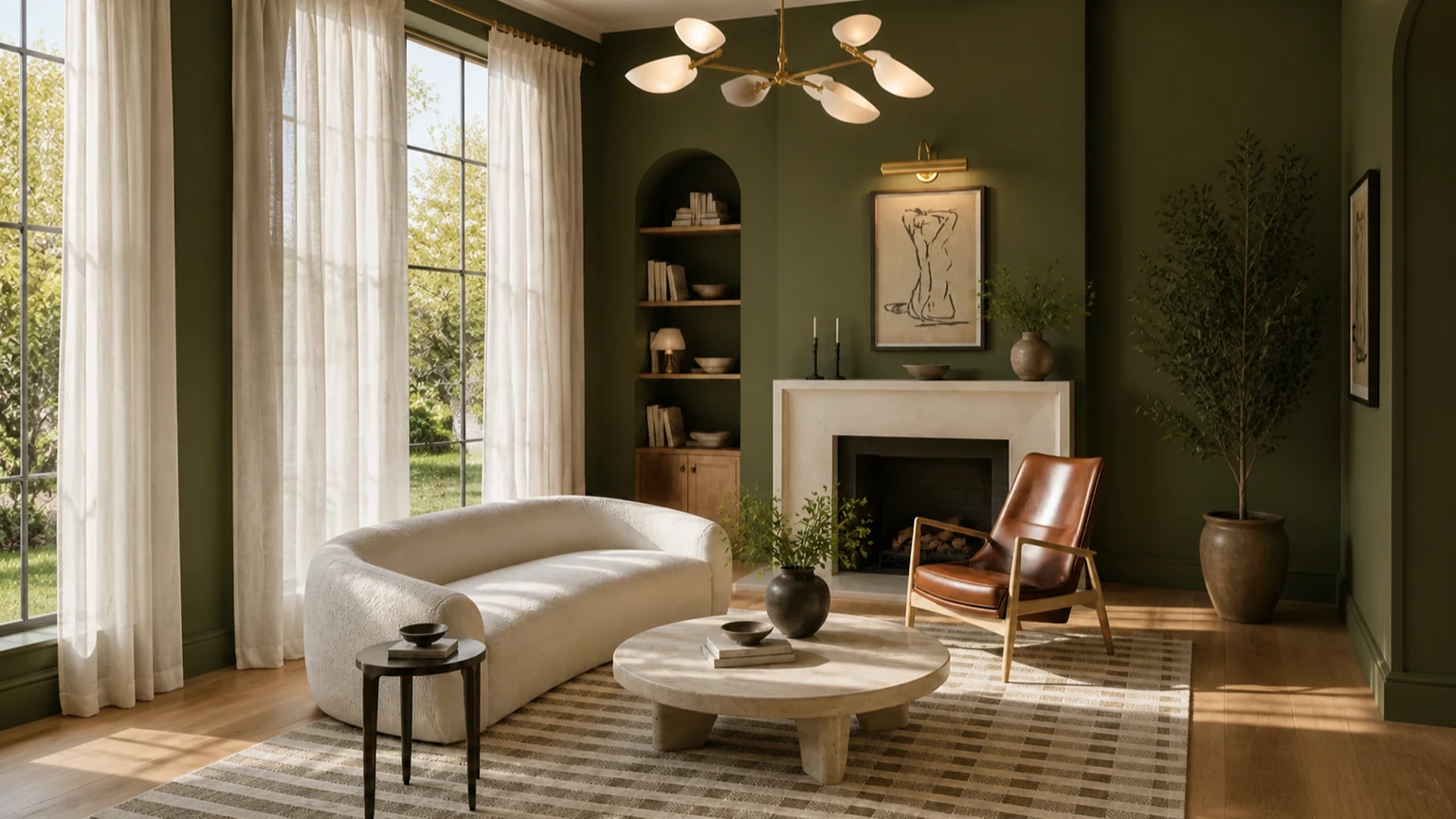 The Olive Hour interior design concept.