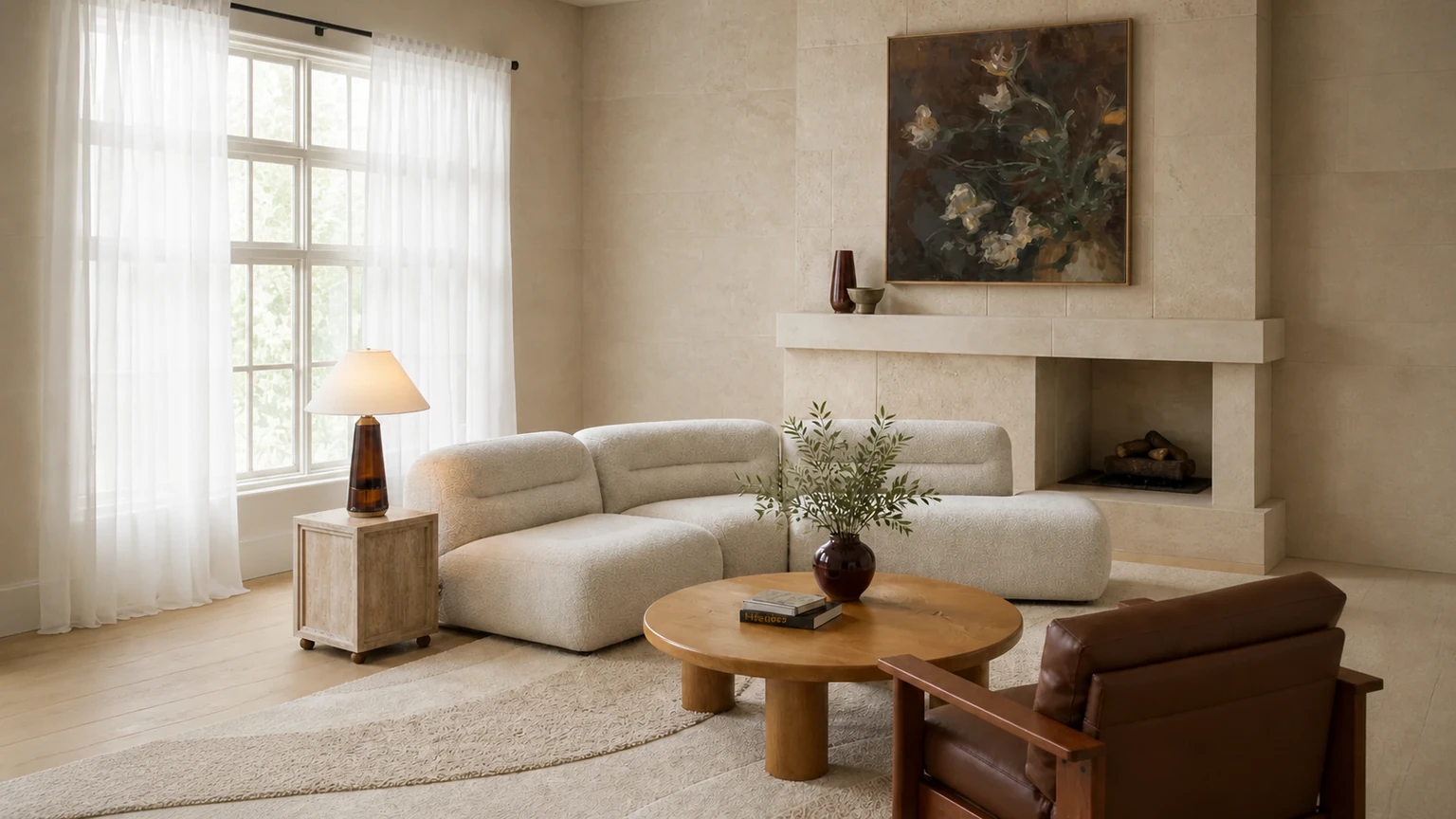 The Quiet Quarry interior design concept.