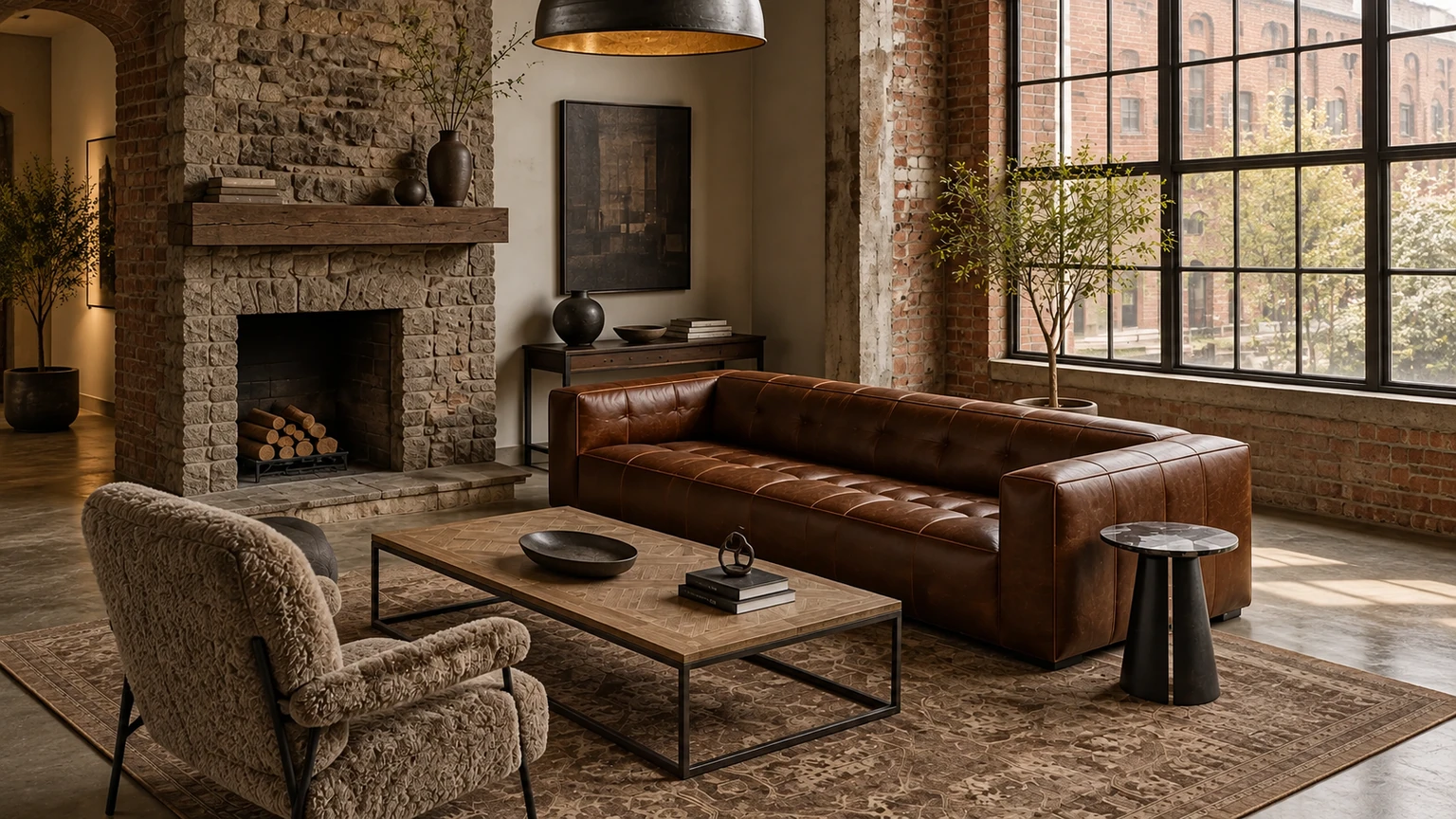 The Warm Foundry interior design concept.