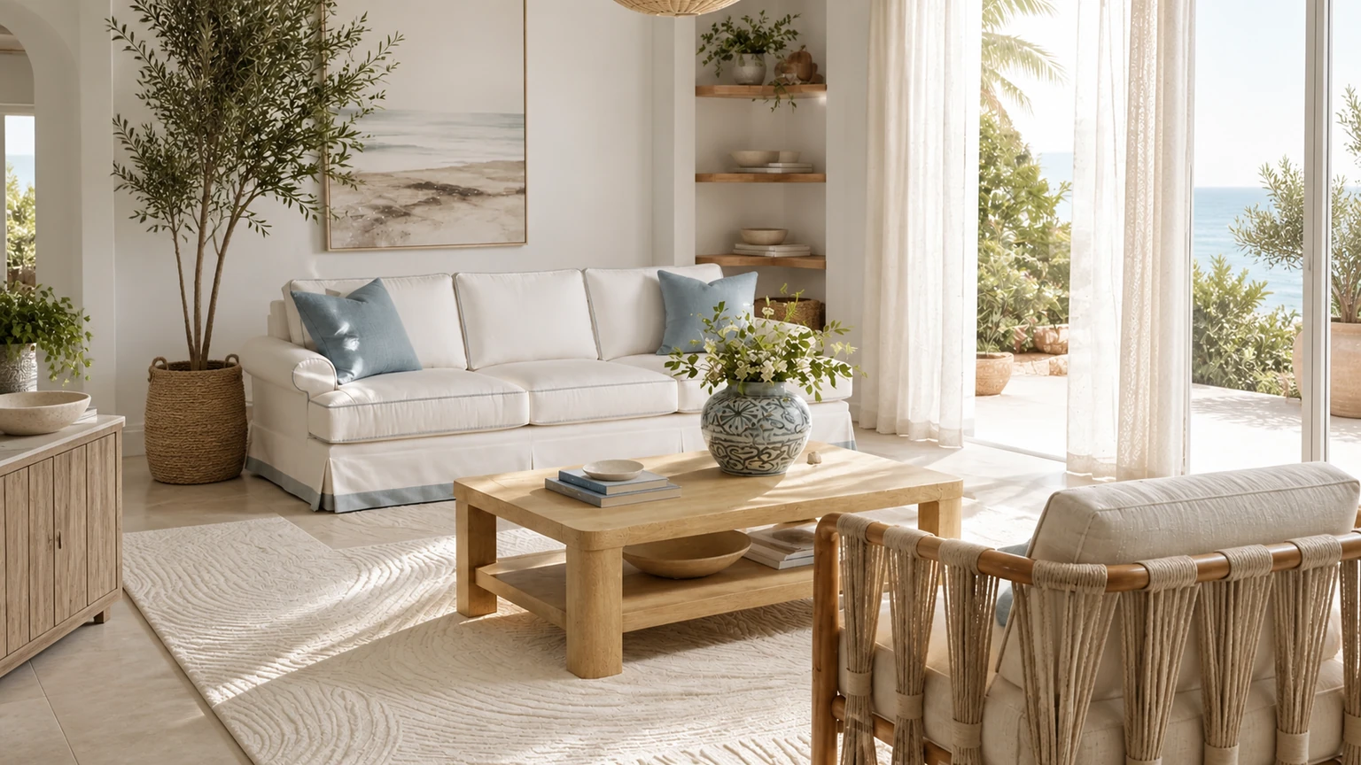 Tidewashed Veranda interior design concept.