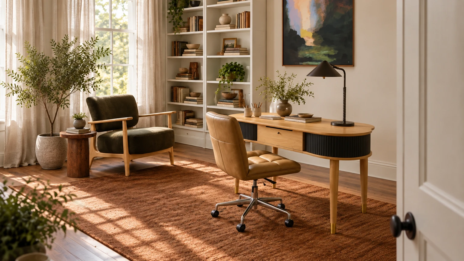 A Well-Read Afternoon interior design concept.