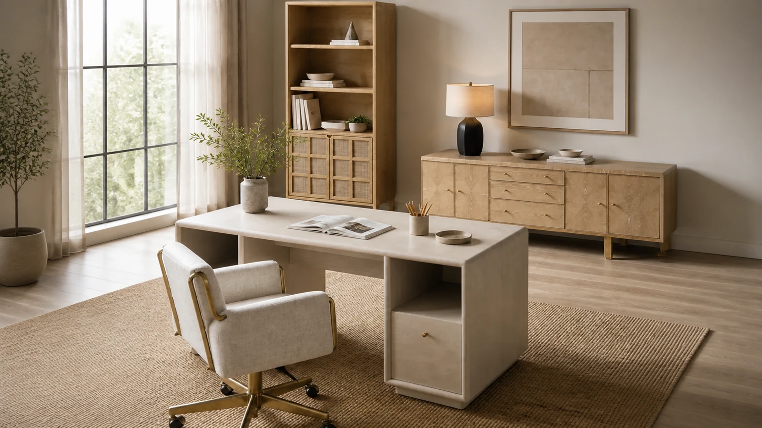 Ash Atelier Office interior design concept.