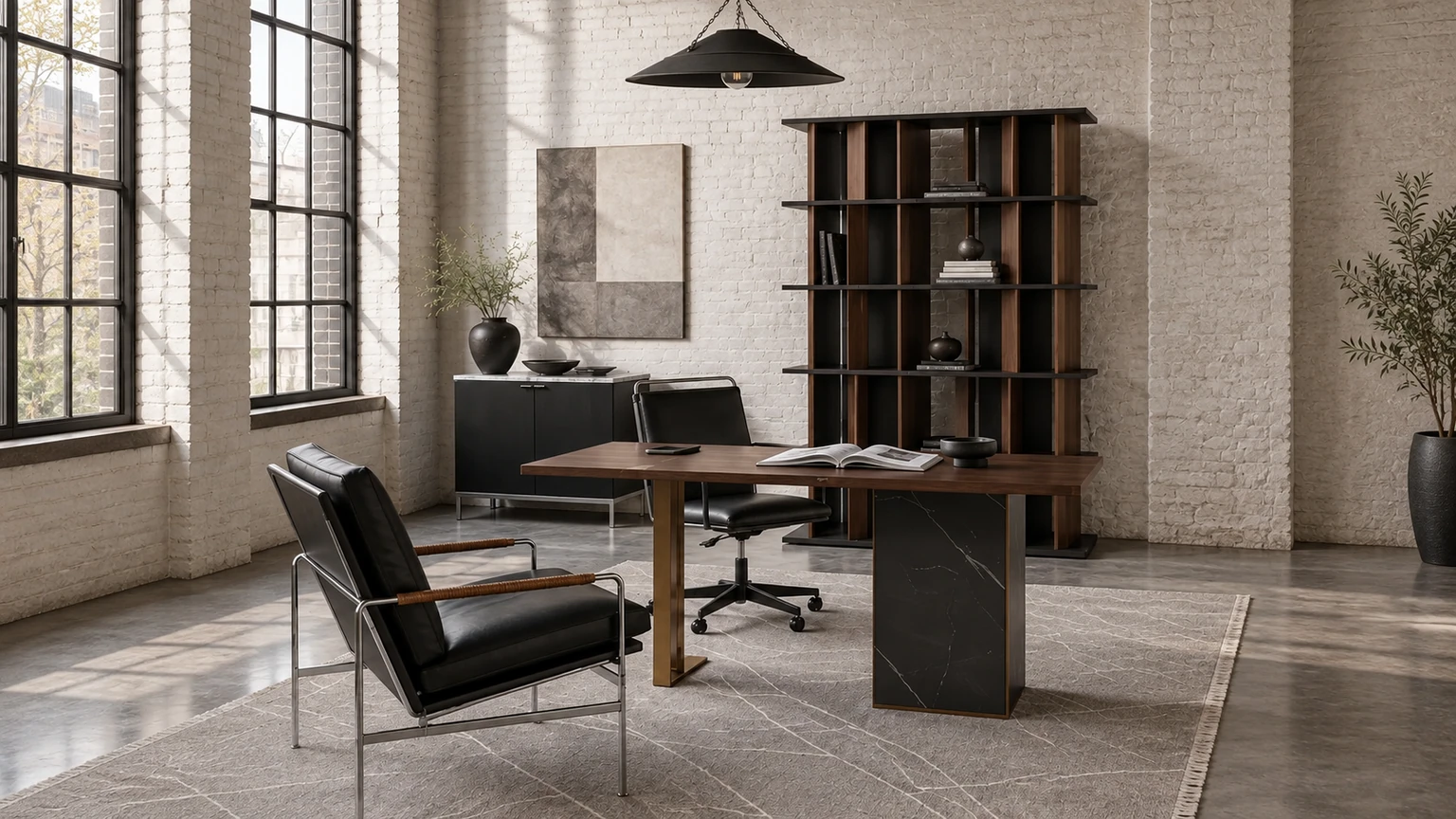 Foundry Light interior design concept.