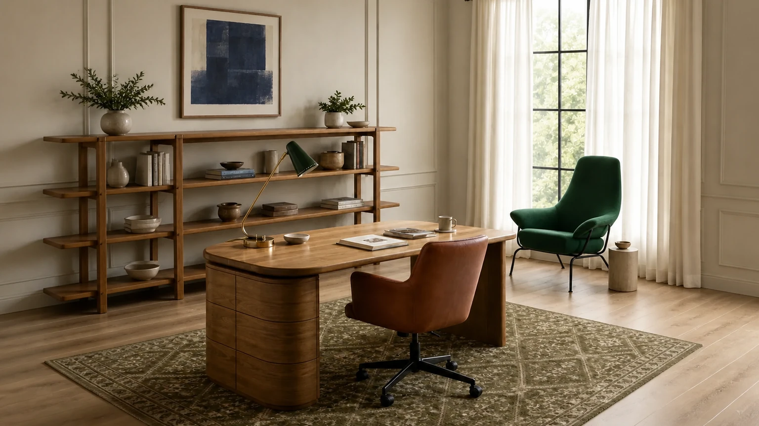 Sunlit Correspondence interior design concept.