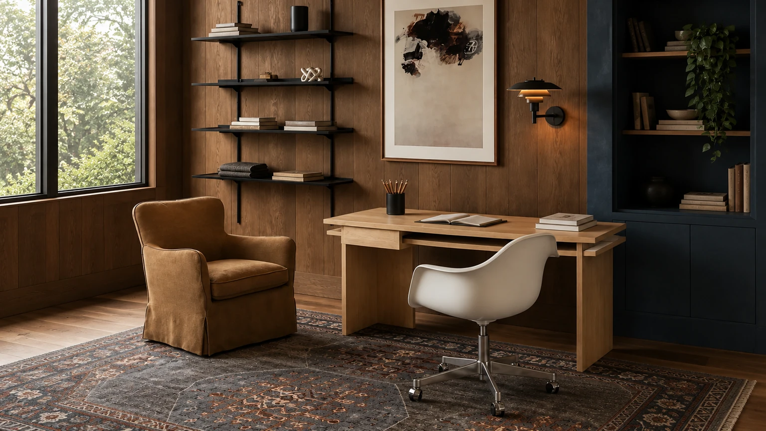 The Chestnut Archive interior design concept.