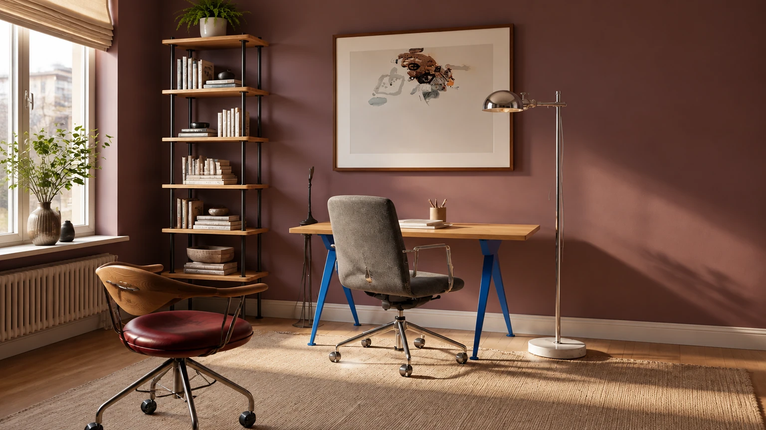 The Mulberry Study interior design concept.