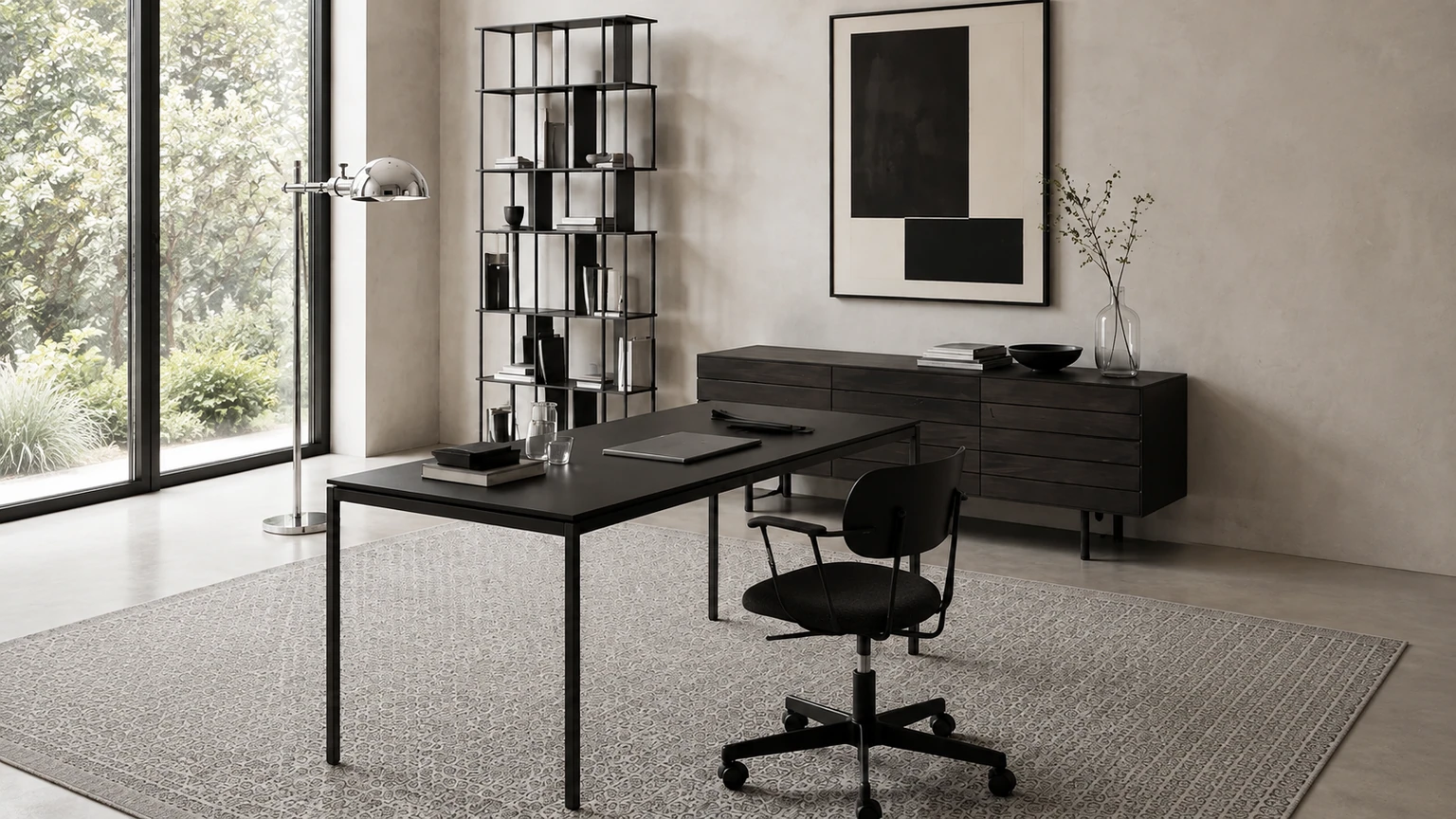 The Quiet Grid interior design concept.