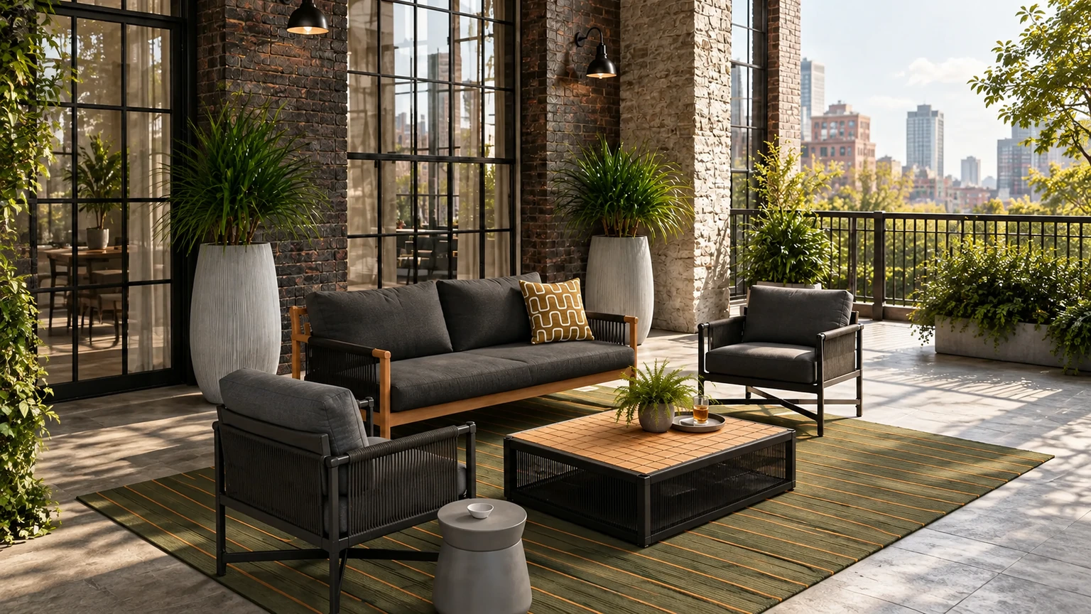 Foundry Garden interior design concept.